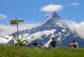Chamonix to Grindelwald in mountainbiking